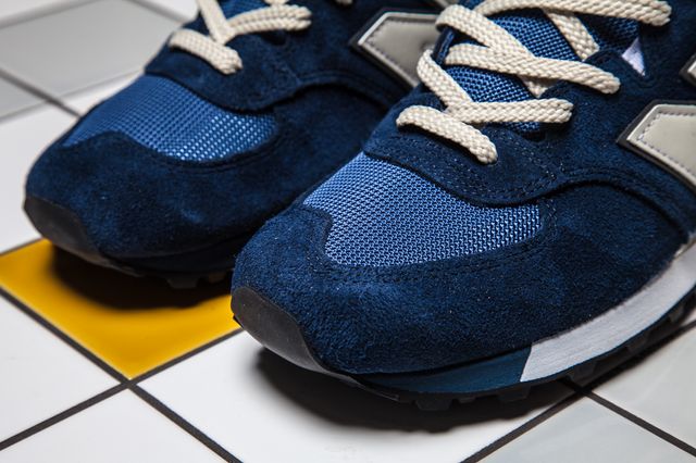 New Balance 575 Made In UK (Dark Blue And Rust) - Sneaker Freaker