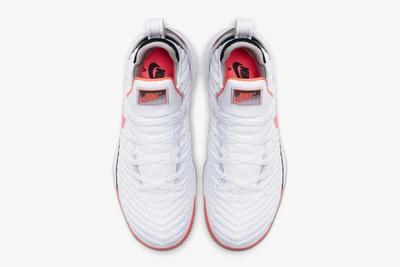Nike Lebron 16 Hot Lava White Top