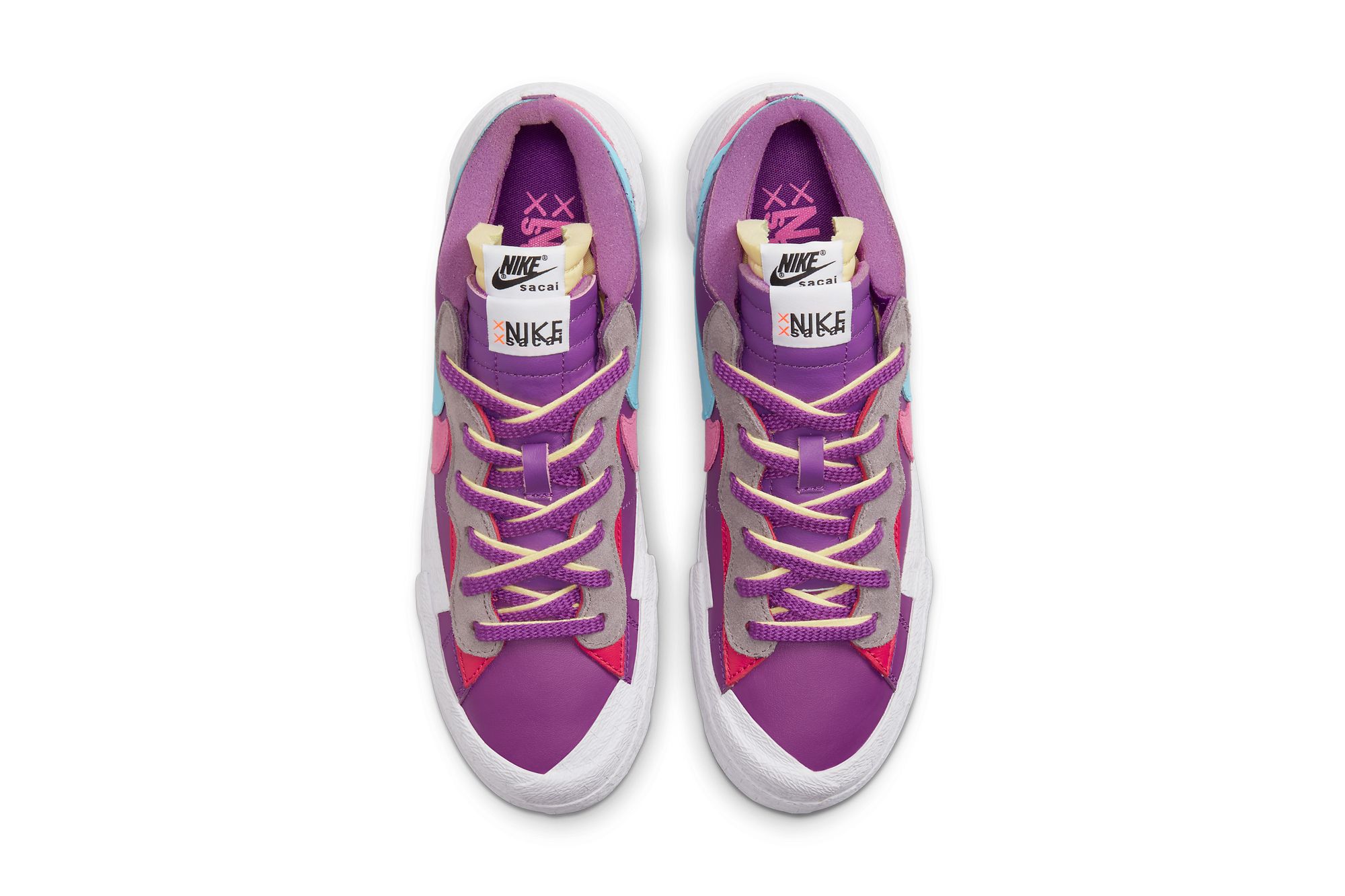 nike x sacai purple