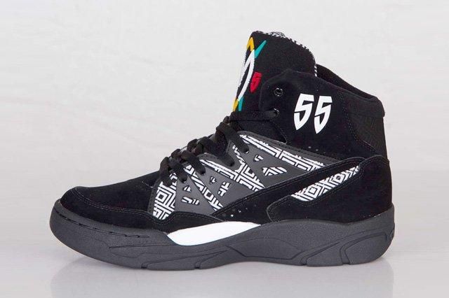 Adidas Mutombo Black White Bump 1