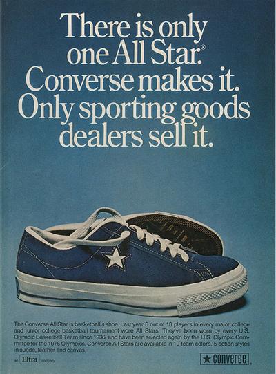 History Of Converse One Star Advertisement Cropped