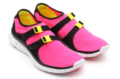 Nike Free Sock Racer Candy Pack Flash Pink Pair 1