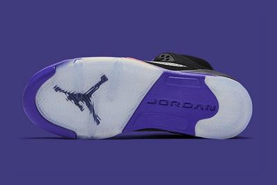 Air Jordan 5 Retro Gs Fierce Purple Raptors 4
