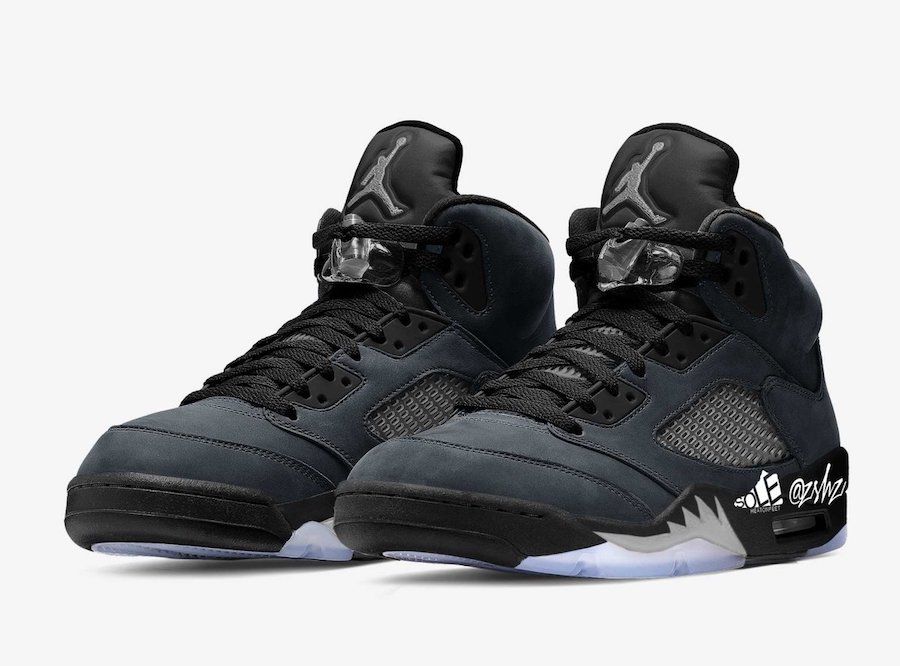 The Air Jordan 5 'Anthracite' is Legit Lethal - Sneaker Freaker