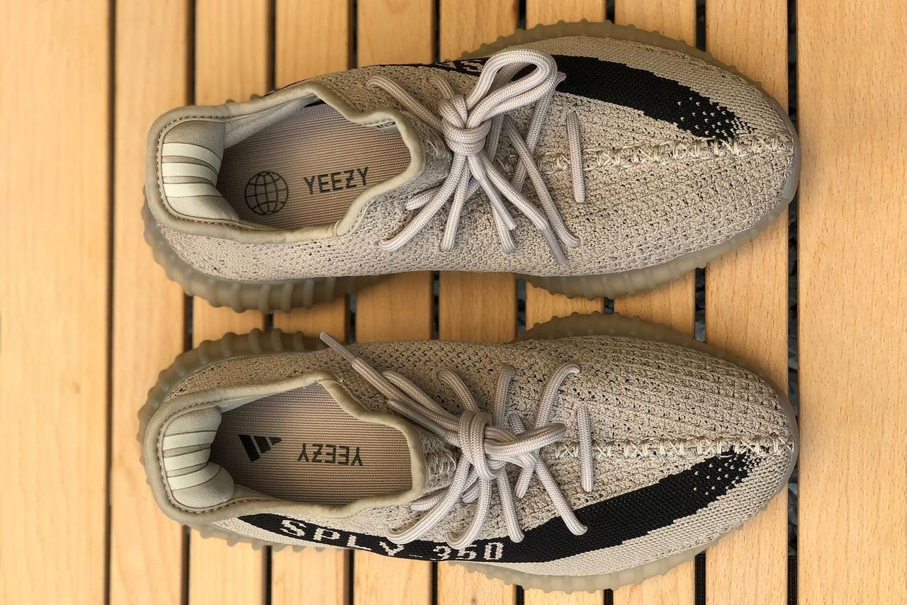 Check Out the adidas Yeezy BOOST 350 V2 in Beige and Black - Sneaker ...
