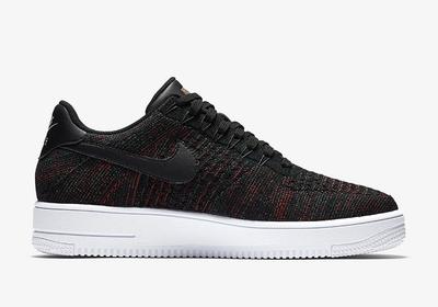 Nike Air Force 1 Low Flyknit Burgundy 817419 005 03