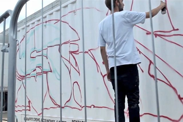 Boxpark Live Graffiti– Sobek Sicks Ha 10