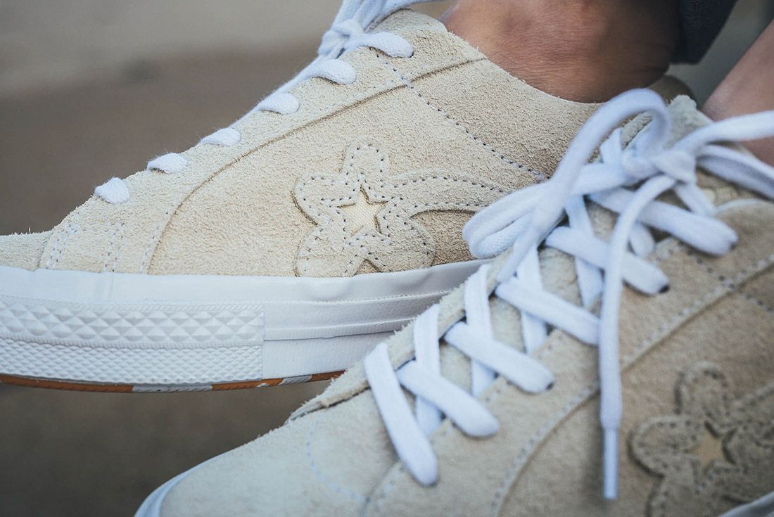 Converse x golf le shop fleur one star vanilla