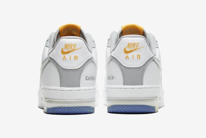 Nike Air Force 1 React Uni Gold Heels