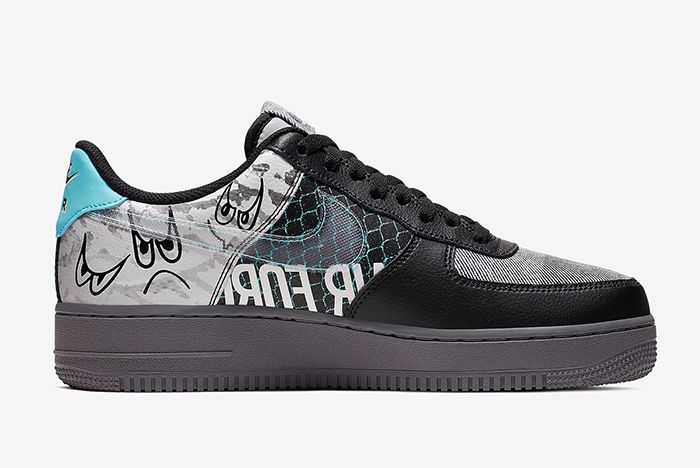 This Nike Air Force 1 Draws From Graffiti Releases