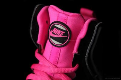 Nike Dunk High Free Grey Pink Tongue 1