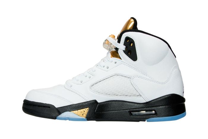 Olympic gold sale jordan 5