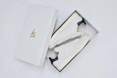 Adidas Stan Smith Leather Reconstructed White Black 1