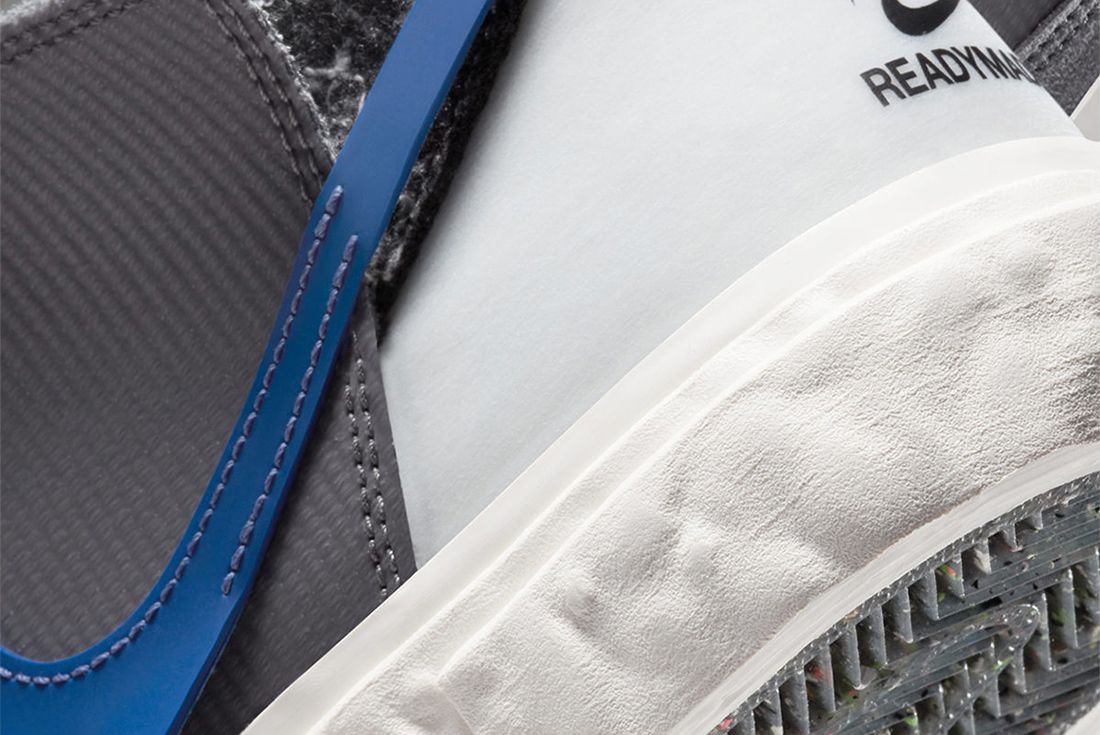 READYMADE x Nike Blazer Mid grey on white