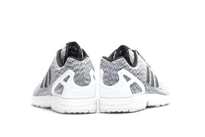 Adidas Zx Flux White Static Print 1