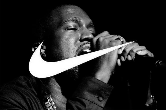 Kanye West Singing Nike