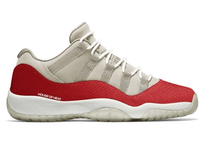 Air jordan 11 red snakeskin hotsell