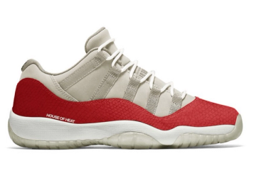 Air Jordan 11 Low Snakeskin Returns in Light Bone in 2019 Releases