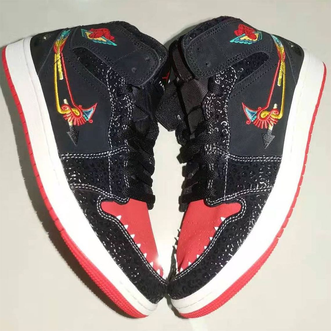 Leaked Look The Air Jordan 1 Mid ‘Día de Muertos’ Sneaker Freaker