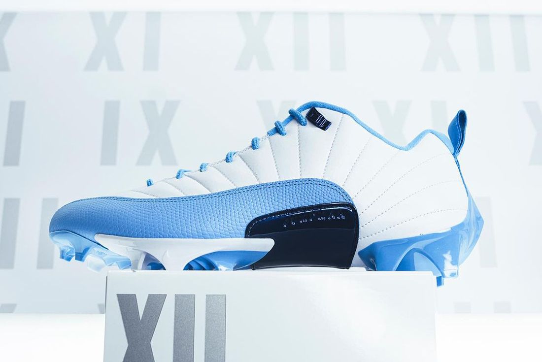 The UNC Tar Heels Receive Air Jordan 12 PE Cleat Industry News