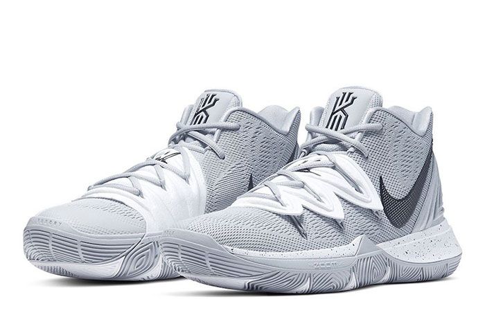 Nike Kyrie 5 Team Bank Grey White Toe