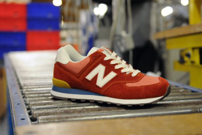 New Balance 574 Pack Size Exclusive Red 1