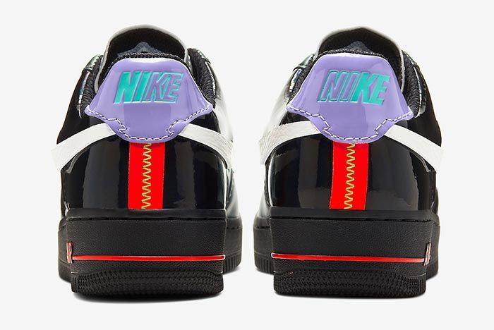Nike Air Force 1 Vandalized Heel Shot