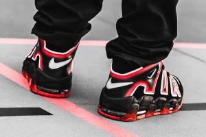 âLaser Crimsonâ Lights Up the Nike Air More Uptempo 96 - Releases
