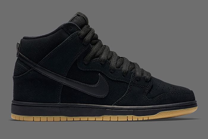 all black dunk high