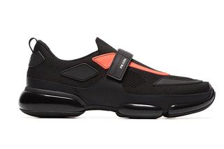 prada cloudbust black and orange
