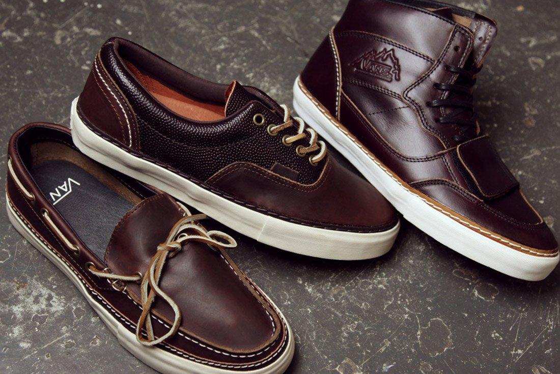 Material Matters Leather Chromexcel Vans 1