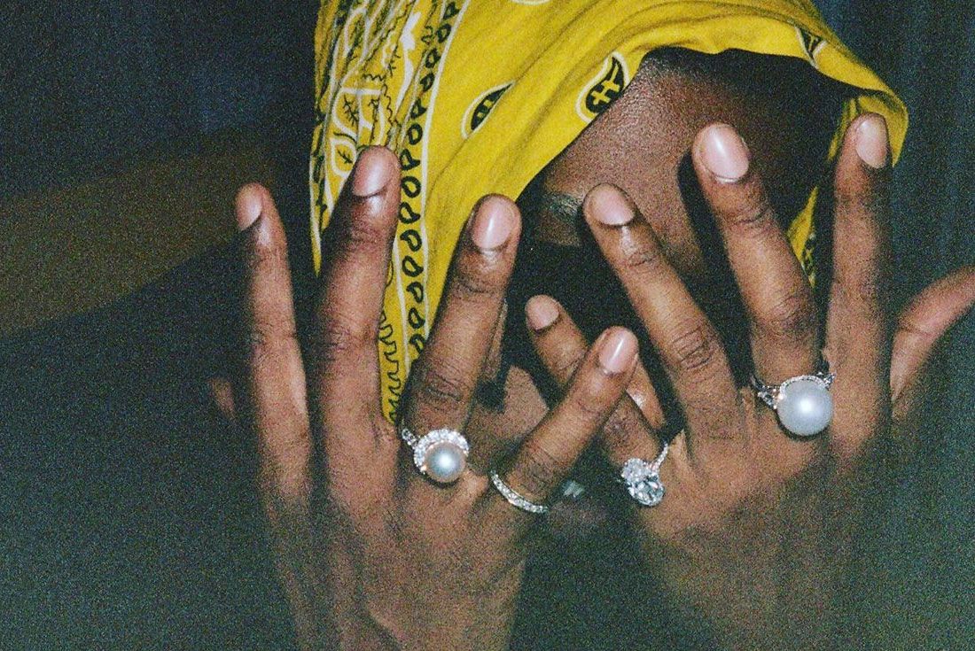 Asap Rocky Maison Margiela Goldie
