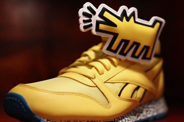 Reebok Keith Haring Bodega Launch Haring Sneaker Yellow 1