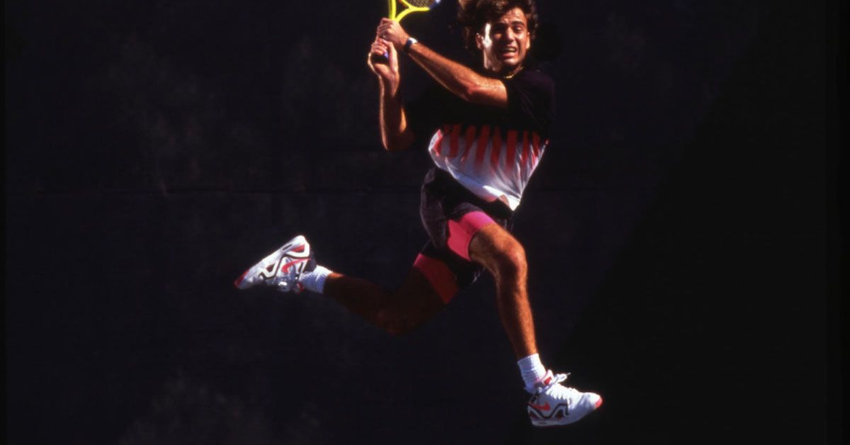 Andre Agassi's Early-90s Sneaker Style 