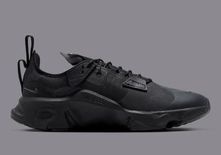 nike react gore tex triple black