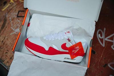 Nike Air Max 1 Anniversary Og Red White 9