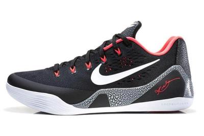 Nike Kobe 9 Em Black Red