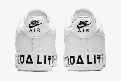 Nike Air Force 1 Equality Aq2118 100 Heel Shot