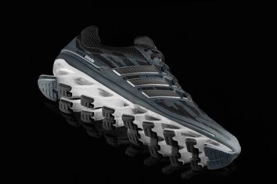 Adidas Springblade0 Blk Camo Midfoot Profile