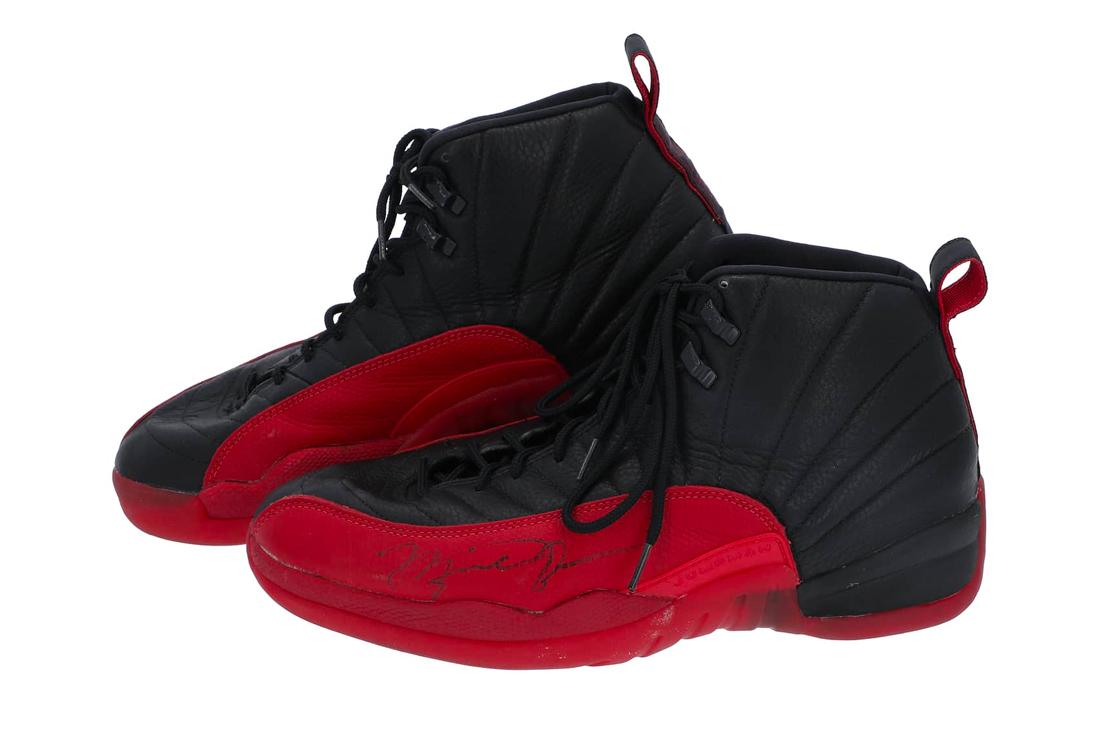 Game-Worn Jordan 12 ‘Flu-Game’ 