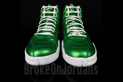 Jordan 12 Metallic Green Sample 08 1