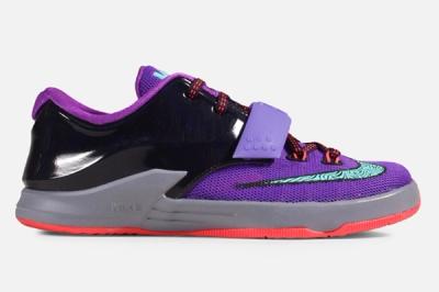Nike Kd 7 Ps Purple Bleached Turquoise 1