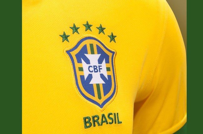 Nike Football Brazil Home Jersey Emblem 1
