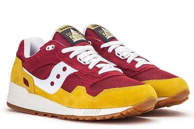 Saucony Shadow 5000 Red Yellow S70404 21 Front Angle