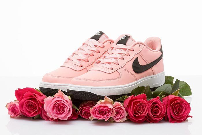 Nike Air Force 1 Valentines Day Bleached Coral Pair