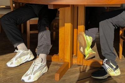 Kanye West Adidas Yeezy Wave Runner 700 Boost White Cream Grey Sneaker Freaker 4