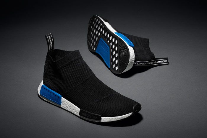 NMD City Primeknit Black/Lush Blue) - Sneaker Freaker