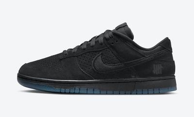 UNDEFEATED x Nike Dunk Low 'Dunk vs AF-1' Pack triple black