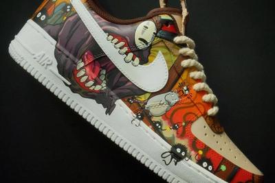 Studio Ghibli x Nike anime-inspired custom sneakers Custom