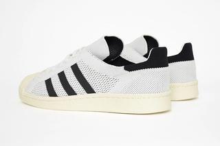 adidas superstar 80s primeknit mens red